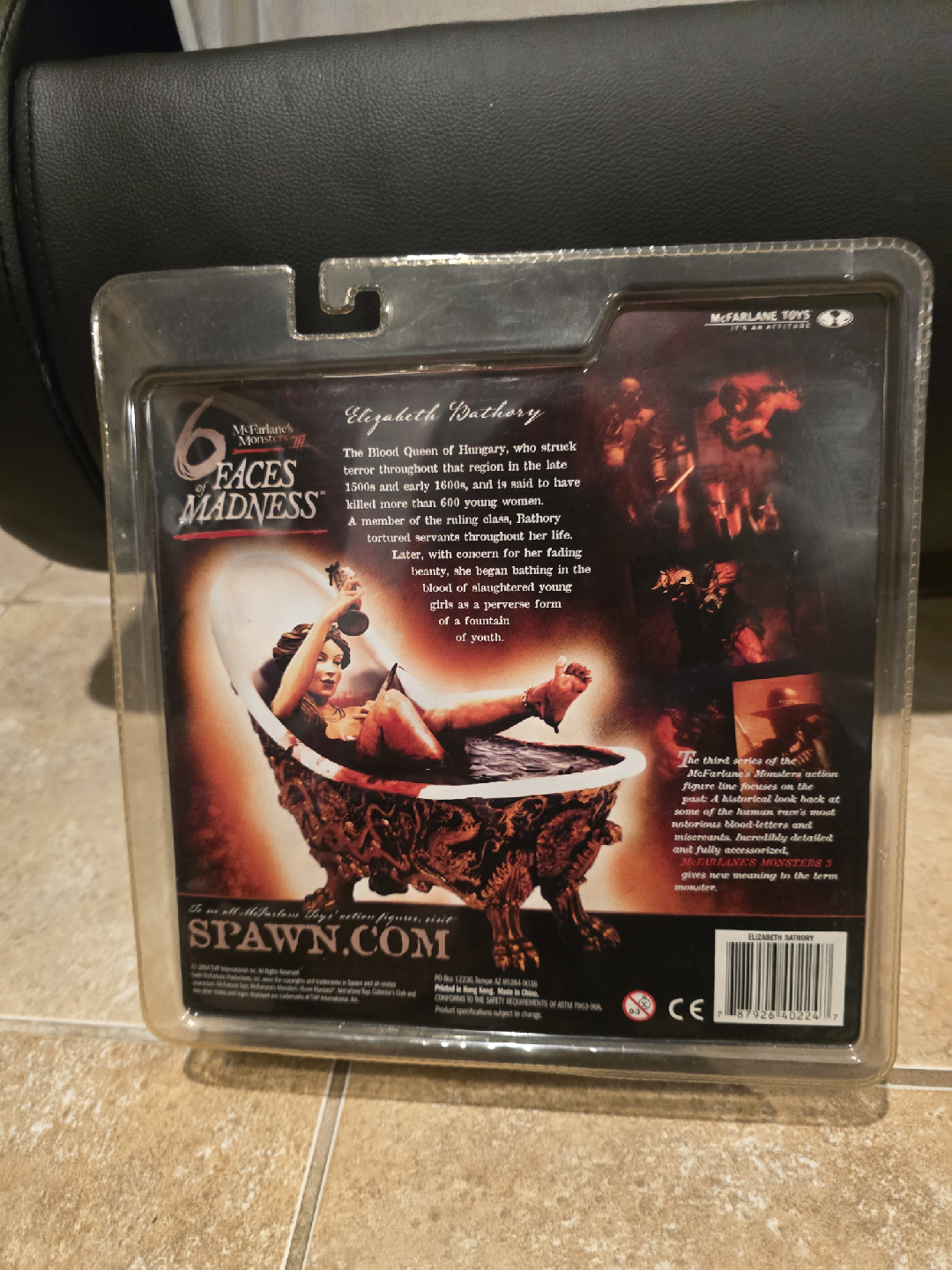 McFarlane's Monsters 6 Faces of Madness Elizabeth Bathory - photo 2