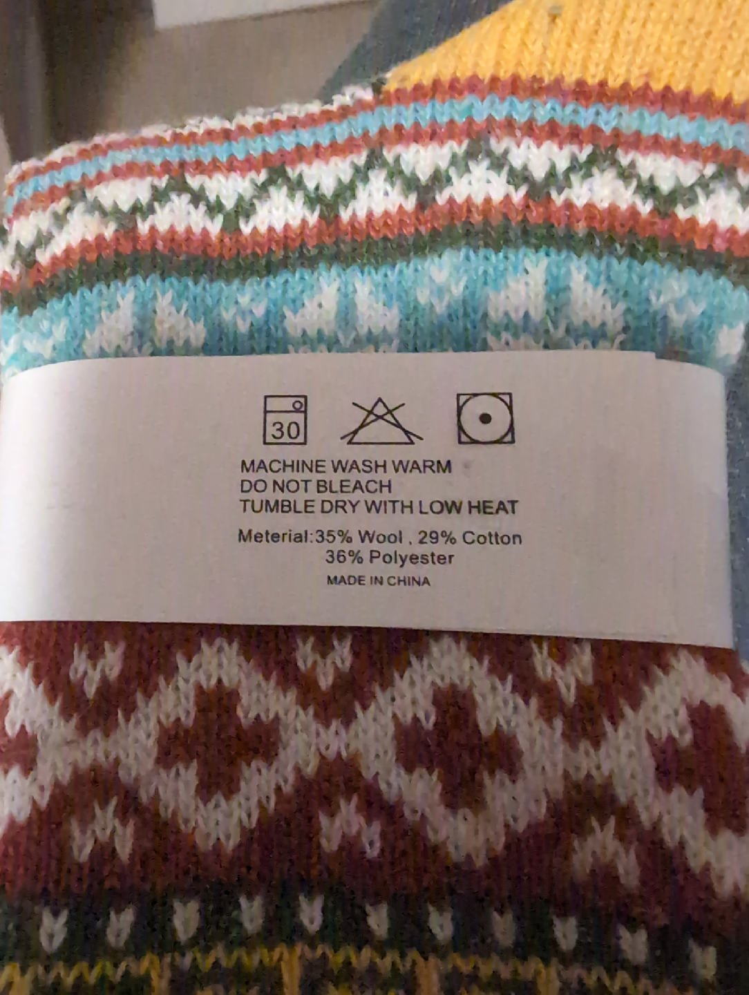 YZKKE Women Wool Socks 3 pairs - photo 2