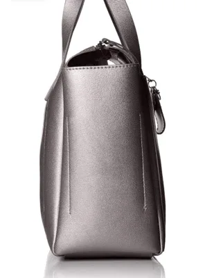 organized Silver Tote Bag image indicator(3)