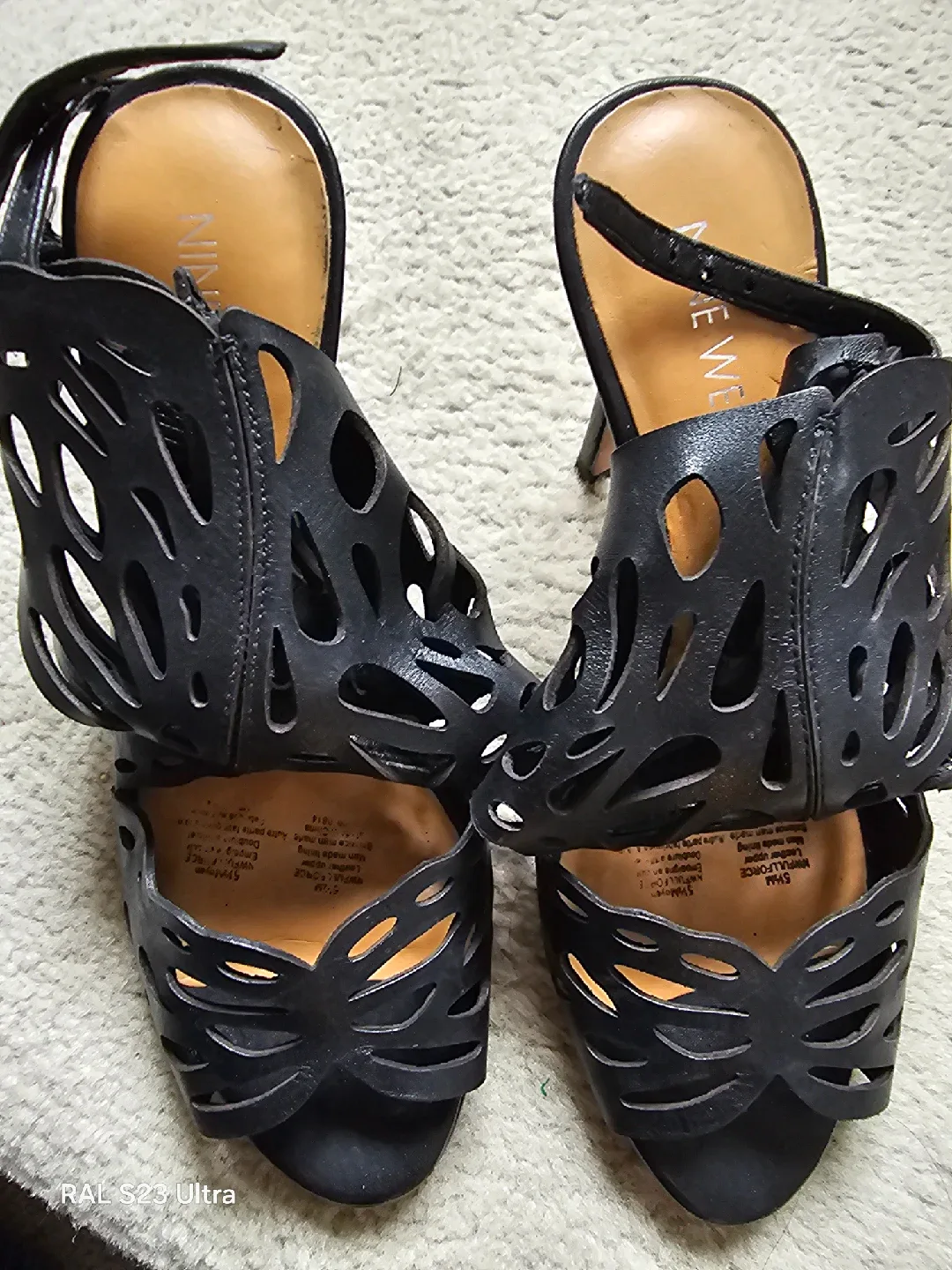 Nine West Black Heels, Size 5.5 image indicator(2)