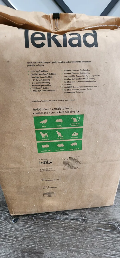 Teklad Laboratory Grade Aspen Bedding 7093 image indicator(3)