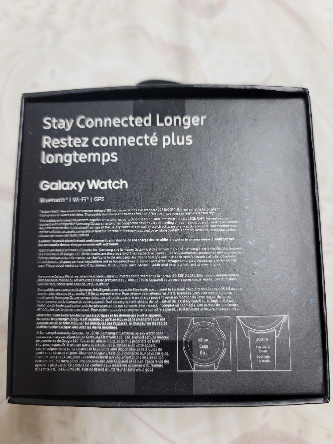 Samsung Galaxy Watch 42mm Bluetooth - Includes Box & Charger - photo 5
