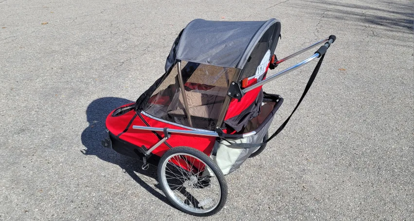 Wike Special Needs Large Bike Trailer 3-in-1 Stroller image indicator(3)