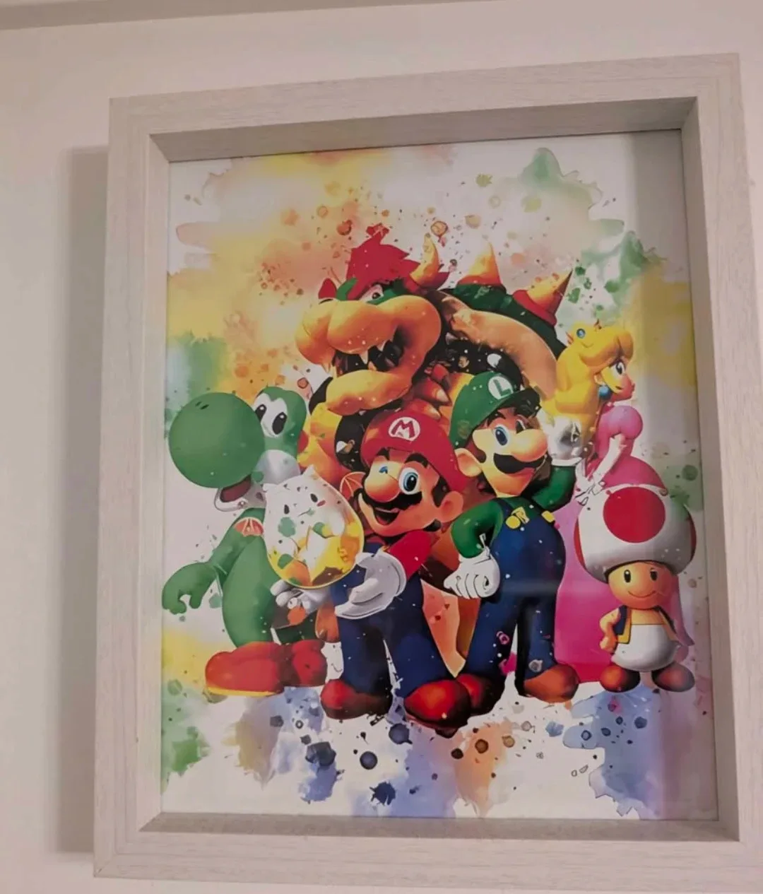 Mario Character Framed Prints (Set of 5) image indicator(6)