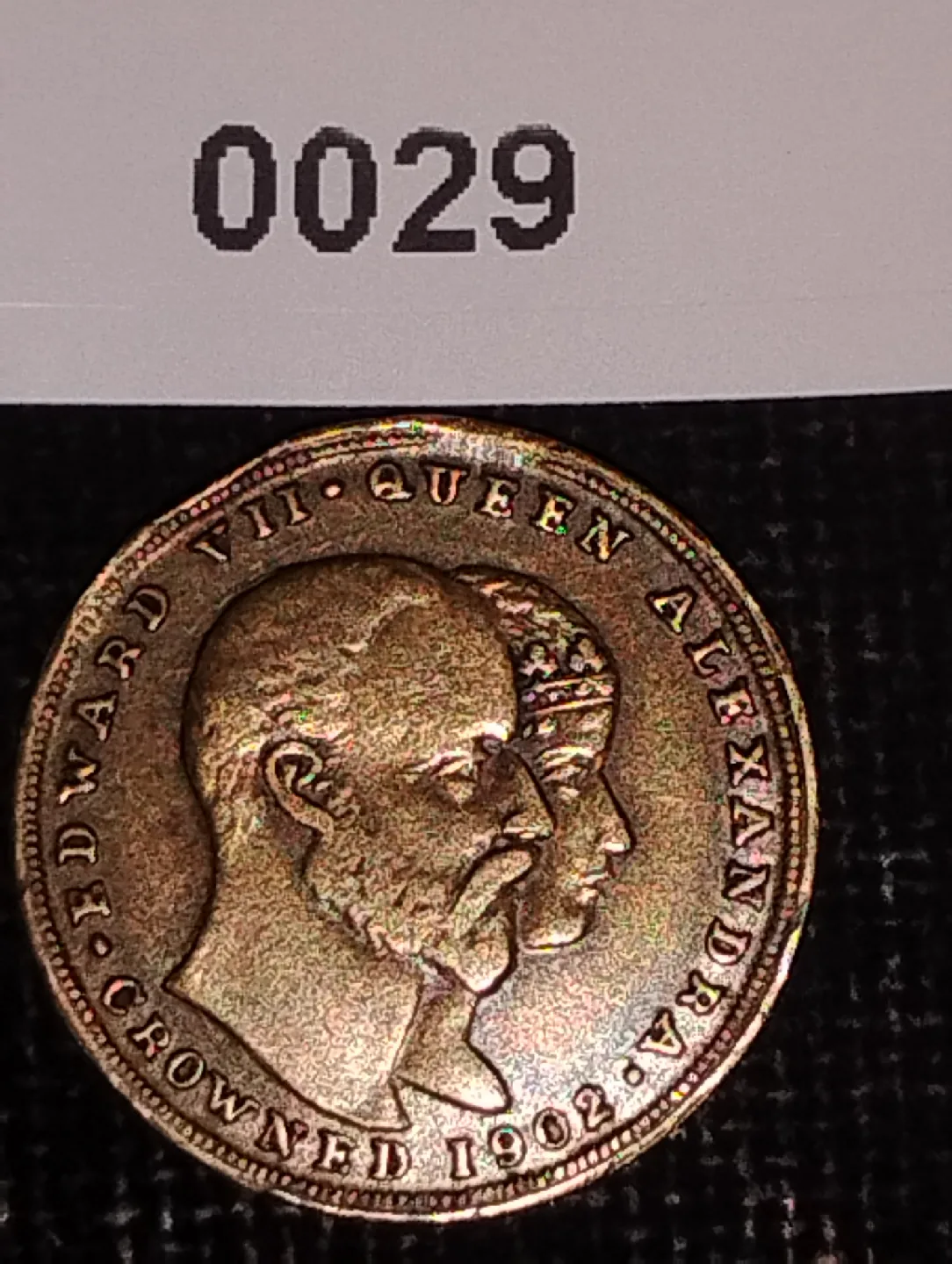 Edward VII - Queen Alexandra 1902 Coin thumbnail