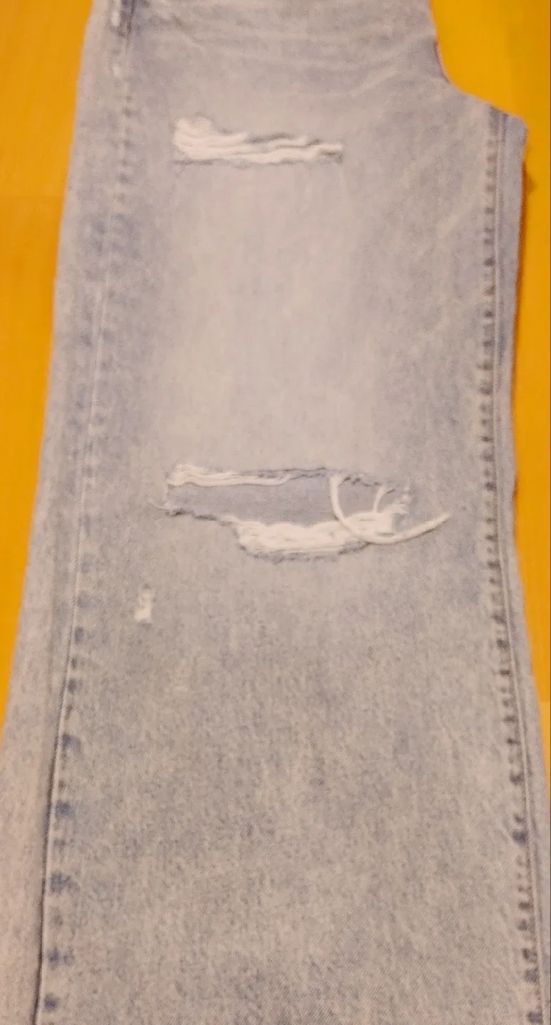 Womens Hidden distressed jeans image indicator(5)