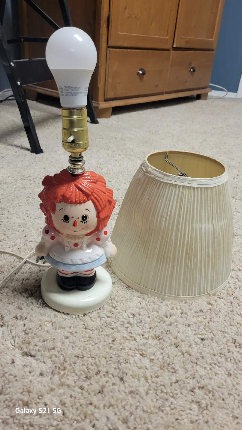 Raggedy Ann Lamp image indicator(2)