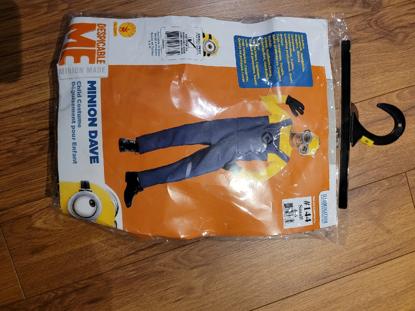 Despicable Me Minion Dave Child Costume - Small thumbnail