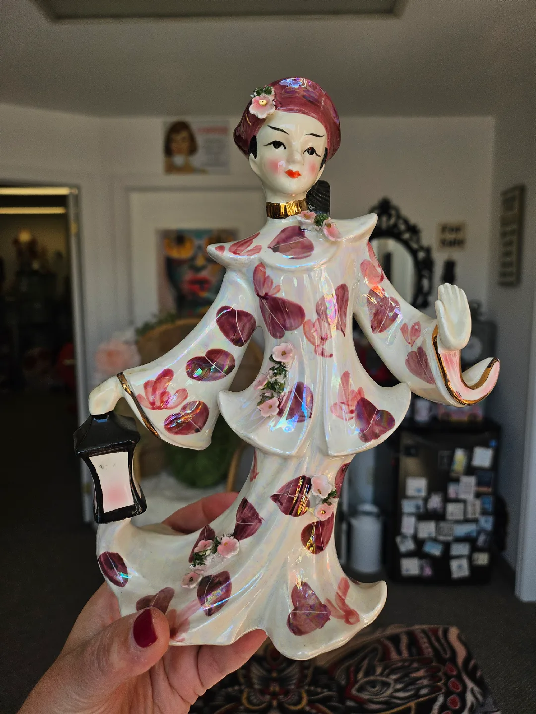 Vintage ESD Japan Geisha Figurine image indicator(8)