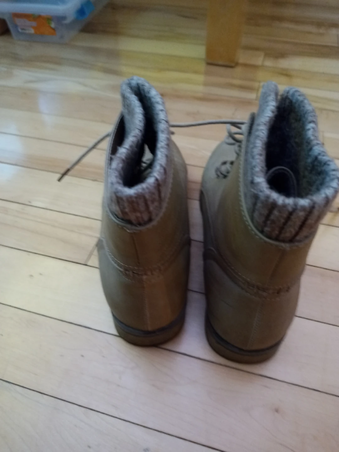 Ladies Brown Ankle Boots size 7.5 - photo 5