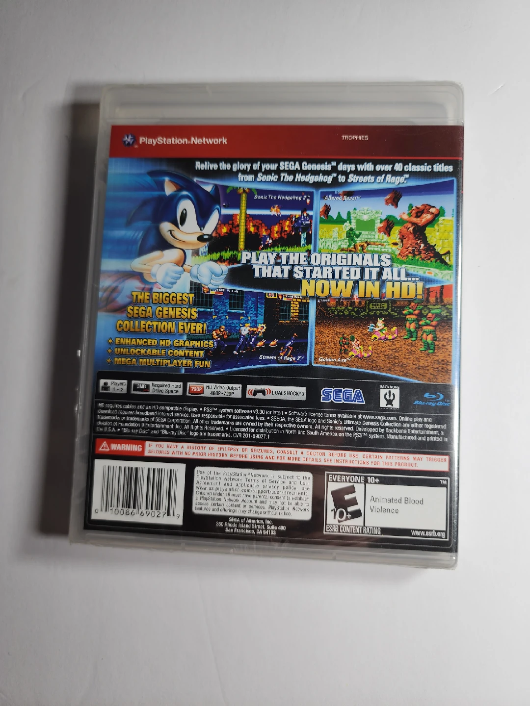 Sonic's Ultimate Genesis Collection PS3 - photo 2