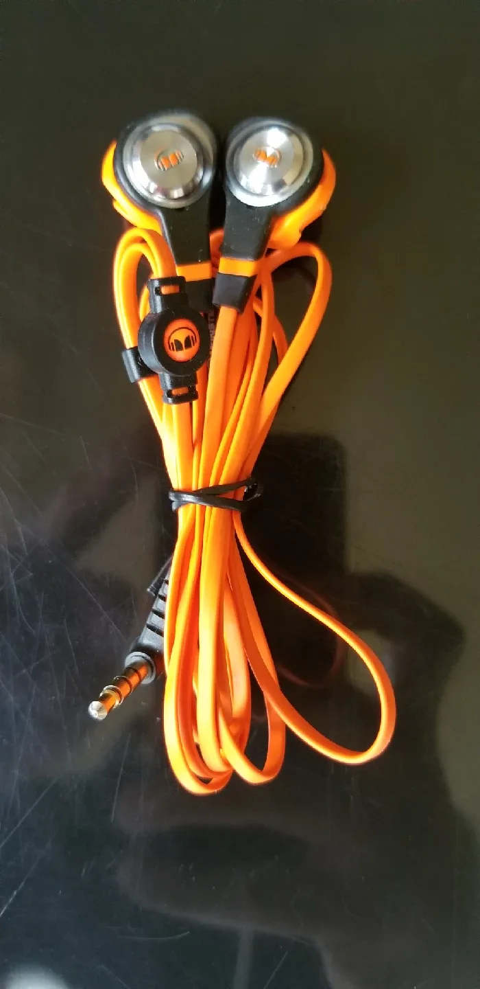 Monster Orange In-Ear Headphones image indicator(2)