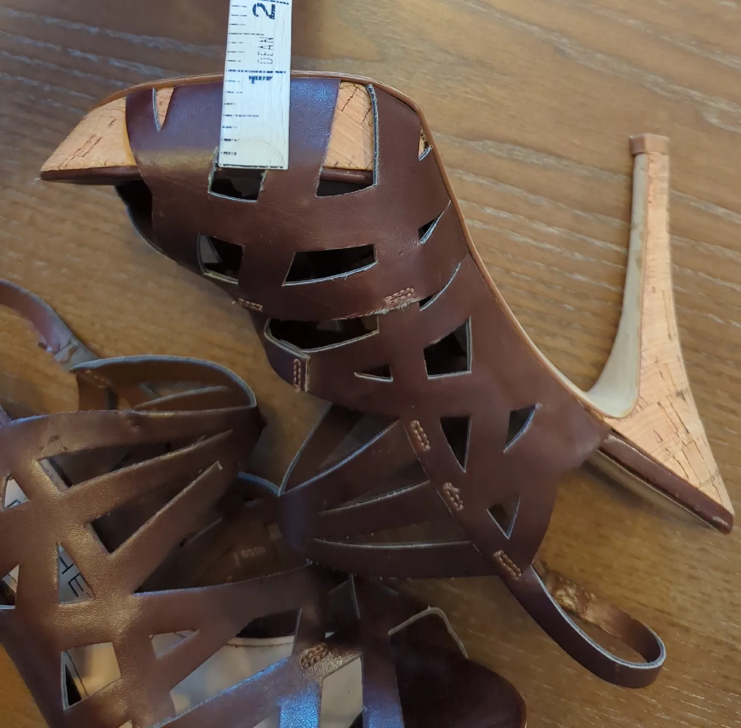 Marc Fisher Brown Heels - Size 6 image indicator(3)