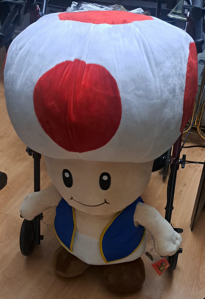 Giant Super Mario Toad collectible item - 2 foot 1 inch tall - photo 3