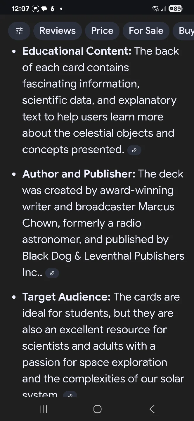 🧡 The Photographic Card Deck of The Solar System image indicator(7)