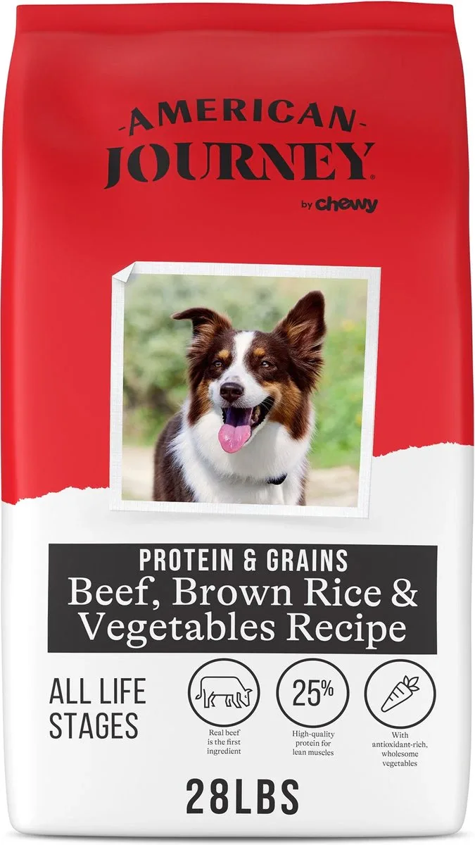 American Journey Beef, Brown Rice & Vegetables Recipe - 28LBS thumbnail