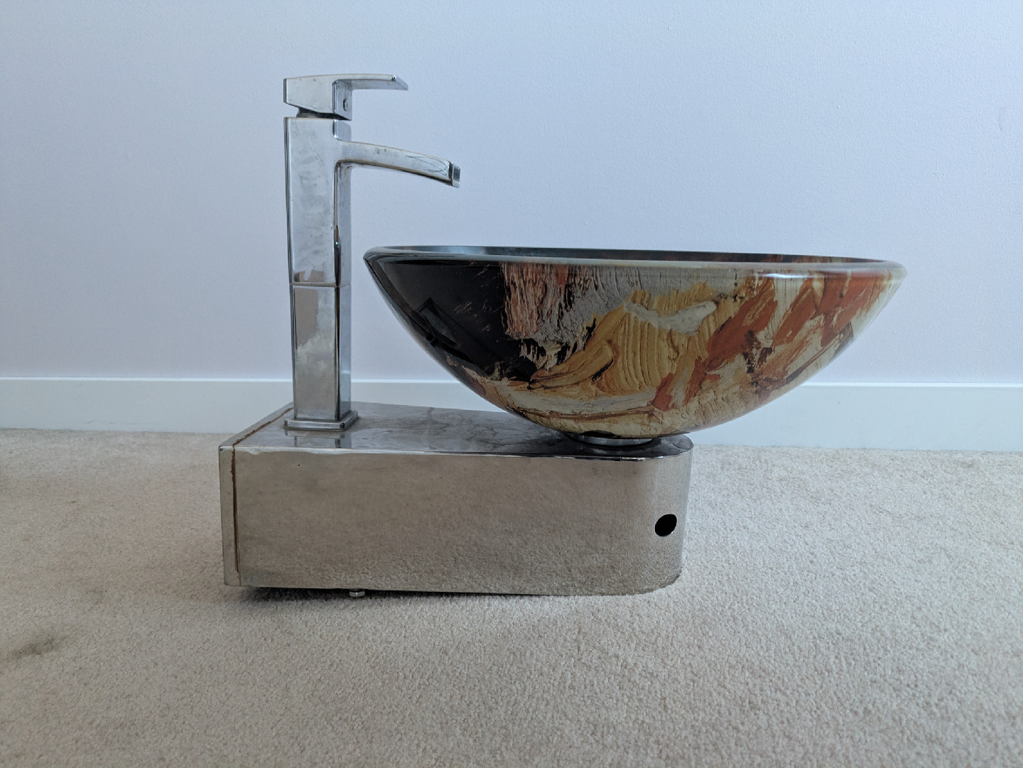 Vessel Sink with Faucet