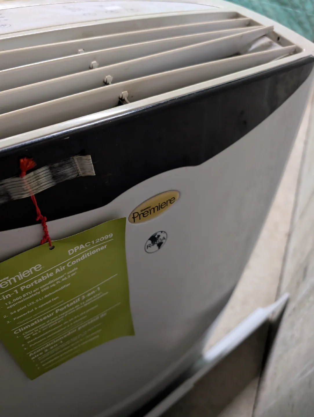 Utilitech 20-in. High Velocity Floor Fan & Premiere Portable AC image indicator(3)