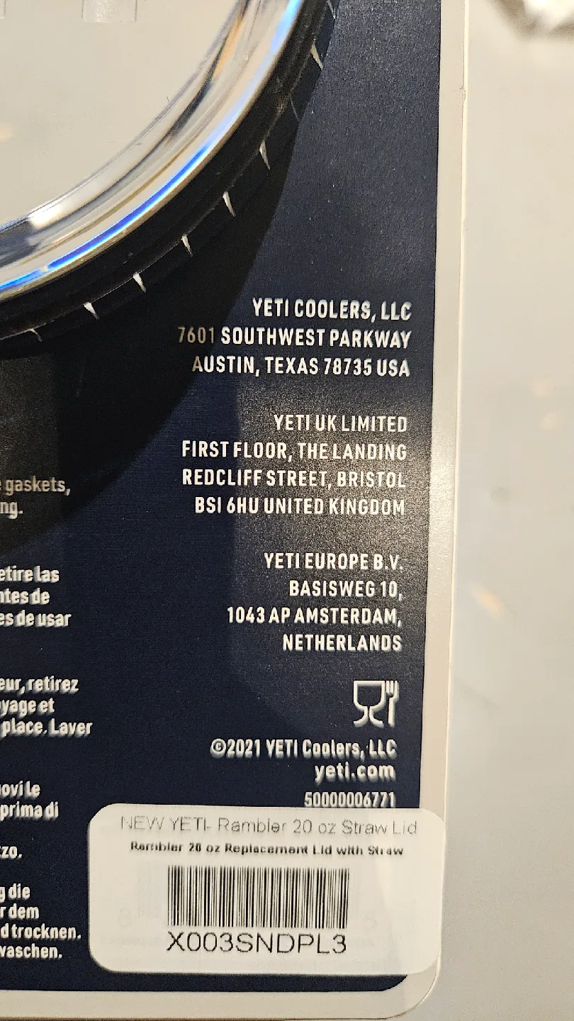 New YETI Rambler 20 oz Straw Lid image indicator(6)