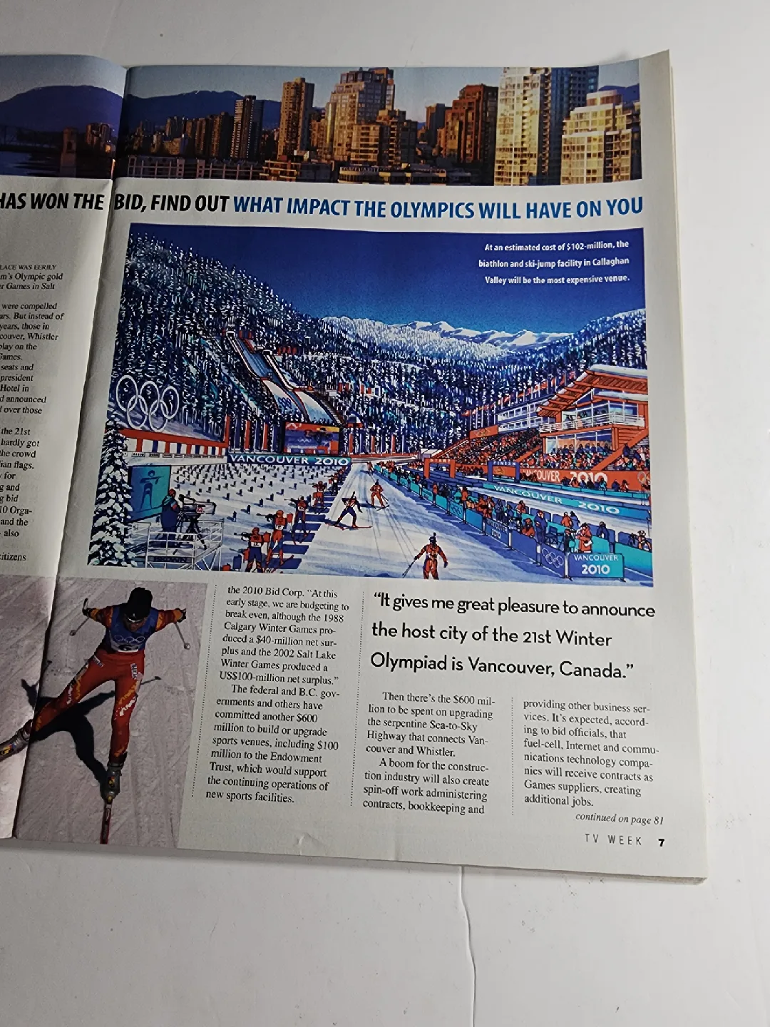 TV Week - Vancouver 2010 Olympics Collector's Issue image indicator(7)