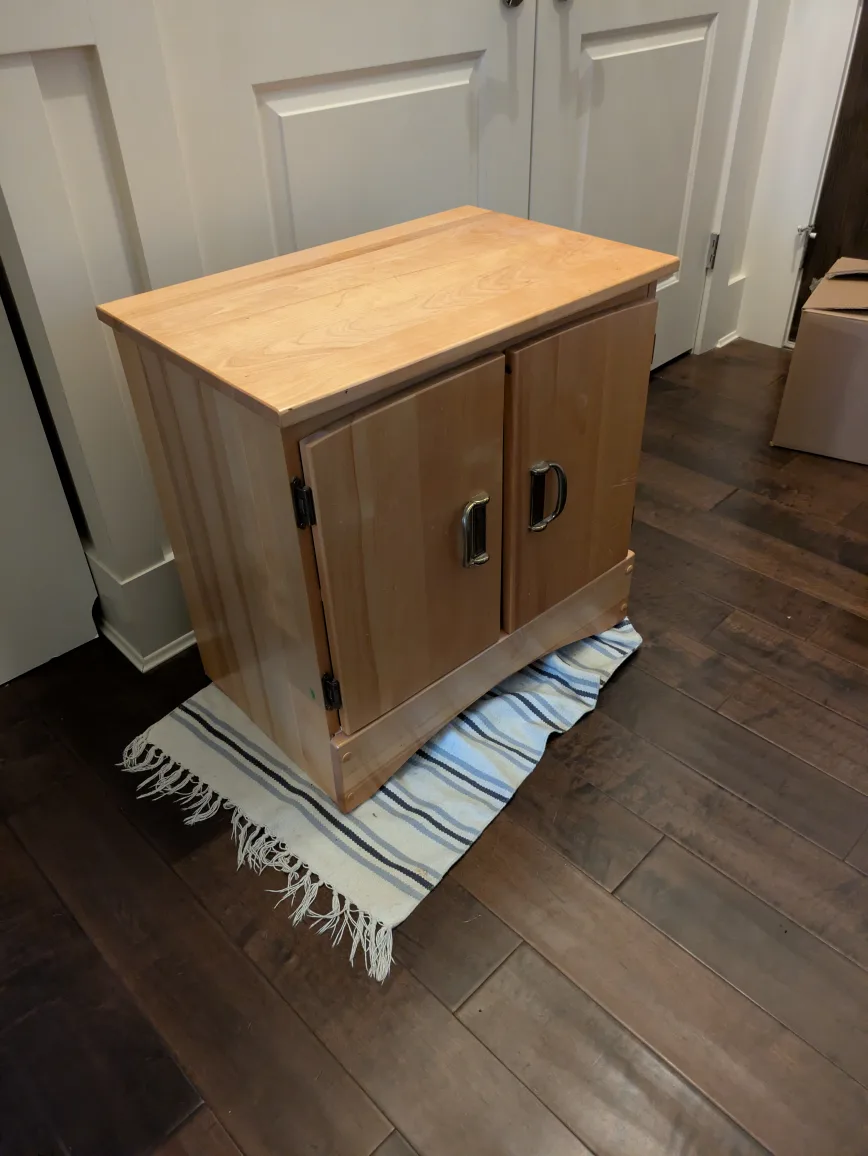 Wooden Cabinet with Door image indicator(2)