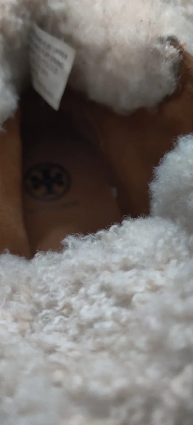 Tory Burch Suede & Shearling Sneakers image indicator(8)