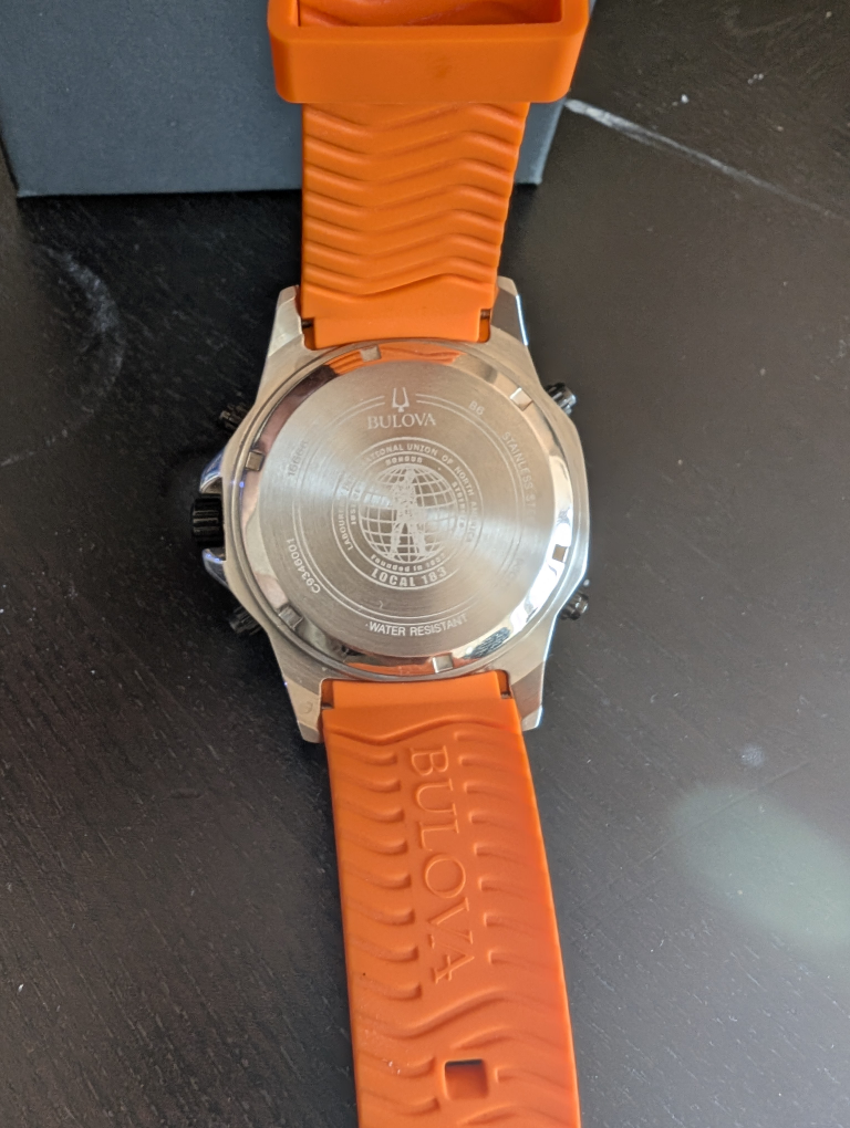 Bulova Marine Star Orange Watch - photo 2
