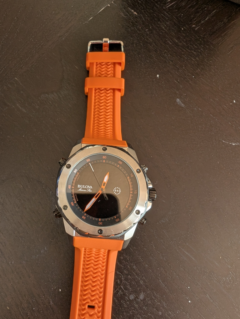 Bulova Marine Star Orange Watch - photo 3
