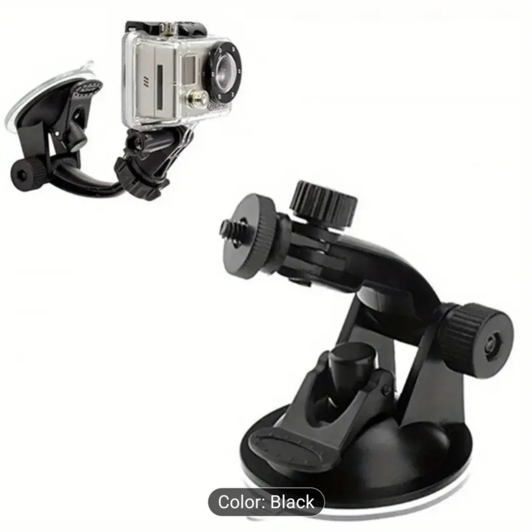 Action Camera Car Window Suction Mount with Quick Release Plate thumbnail