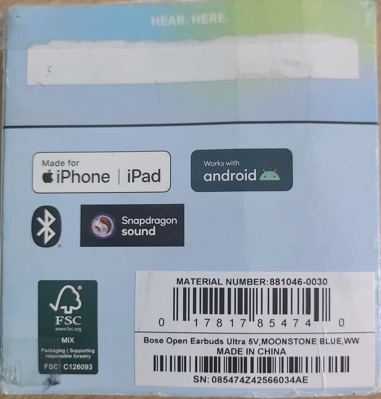 Bose Ultra Open Earbuds - Light Blue image indicator(5)