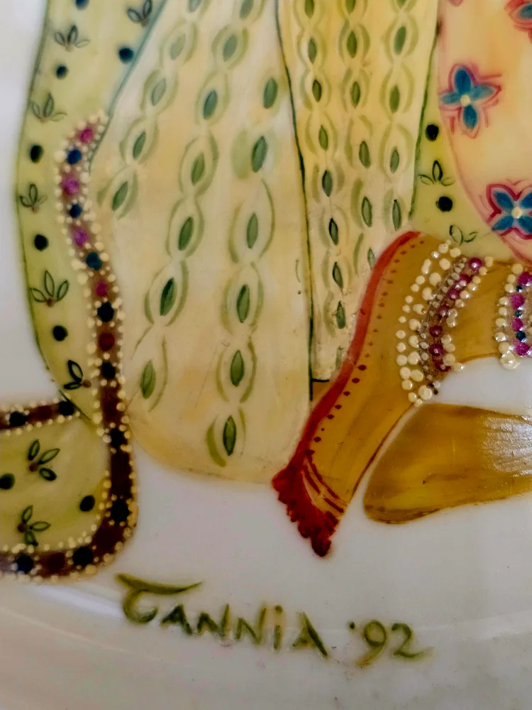 Vintage Kama Sutra Decorative Plate image indicator(5)