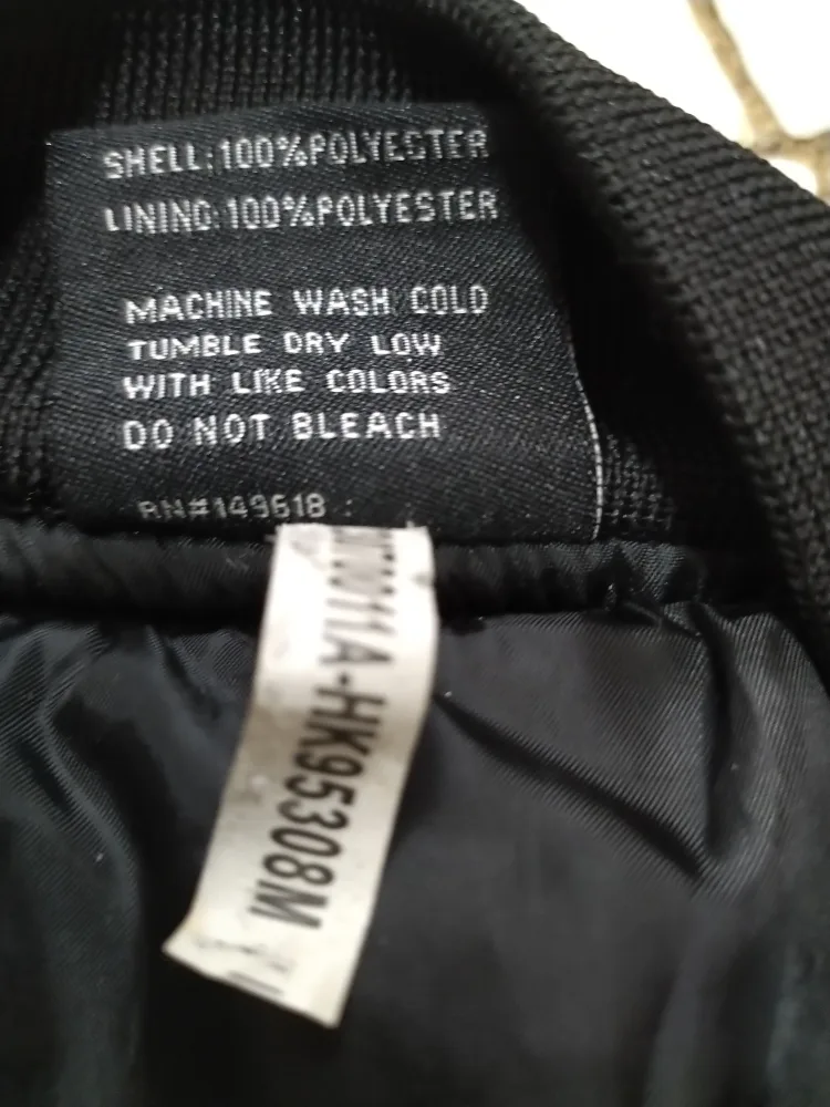 Truppa Black Bomber Jacket - Size XL image indicator(4)