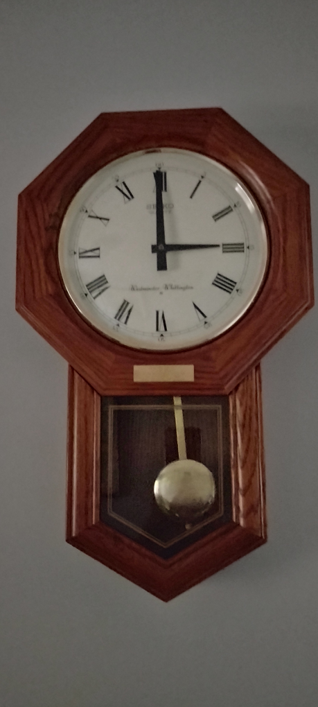 Seiko Westminster Wallington Pendulum Wall Clock
