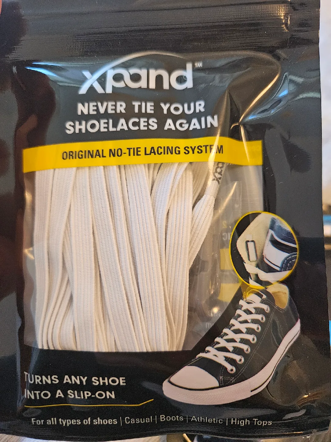 New Xpand No-Tie Shoelaces - One Size Fits All image indicator(3)