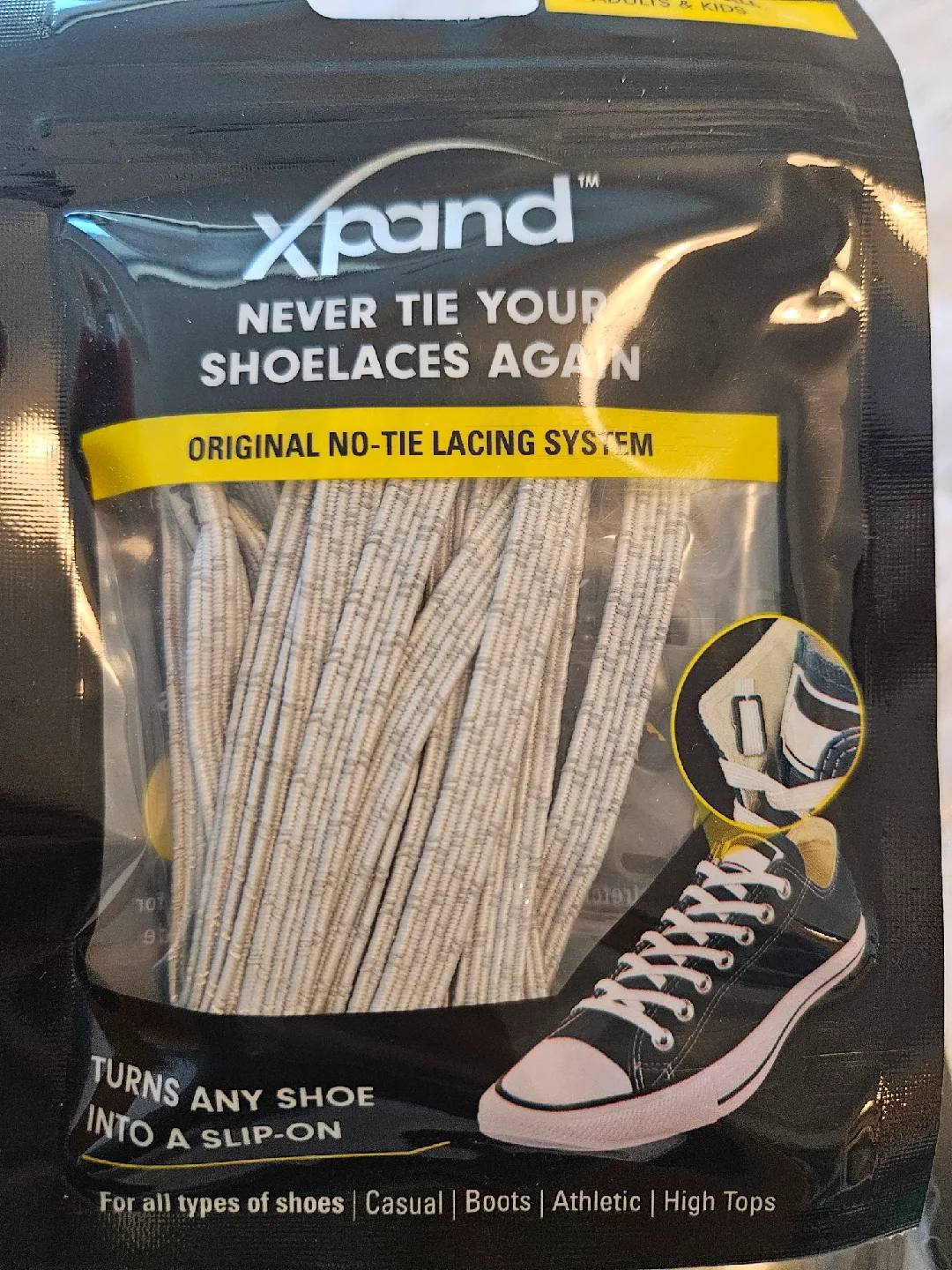 New Xpand No-Tie Shoelaces - One Size Fits All image indicator(5)