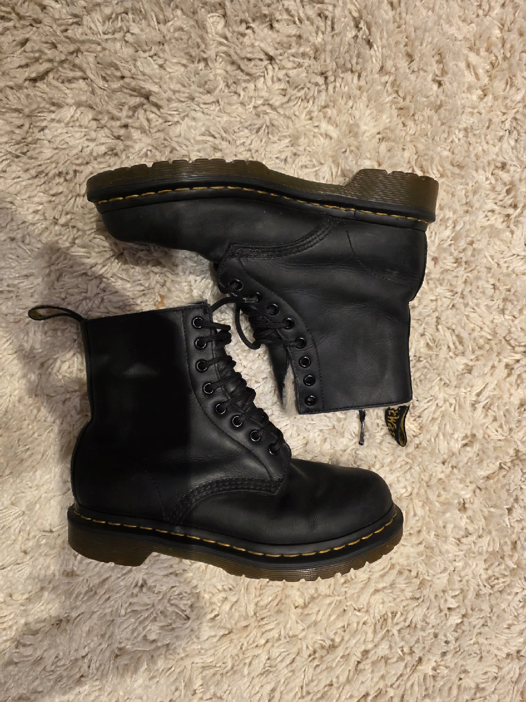 Dr. Martens Black Leather Boots - photo 2