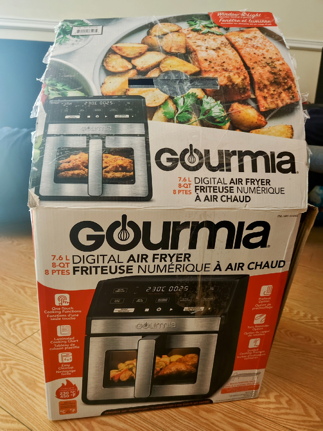 Gourmia 7.6L Digital Air Fryer - Like New!