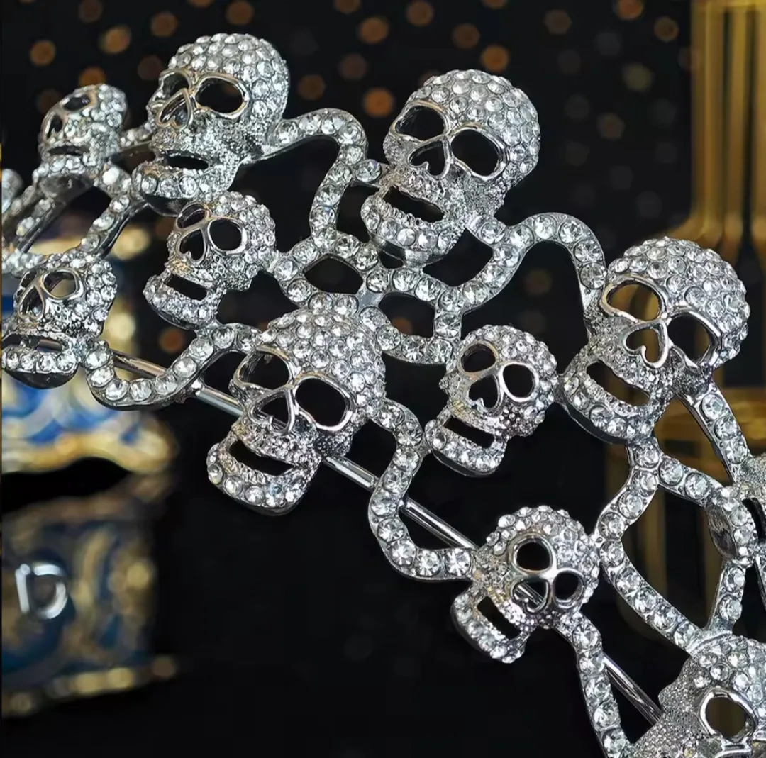 Brand New Halloween Skull Crown image indicator(8)