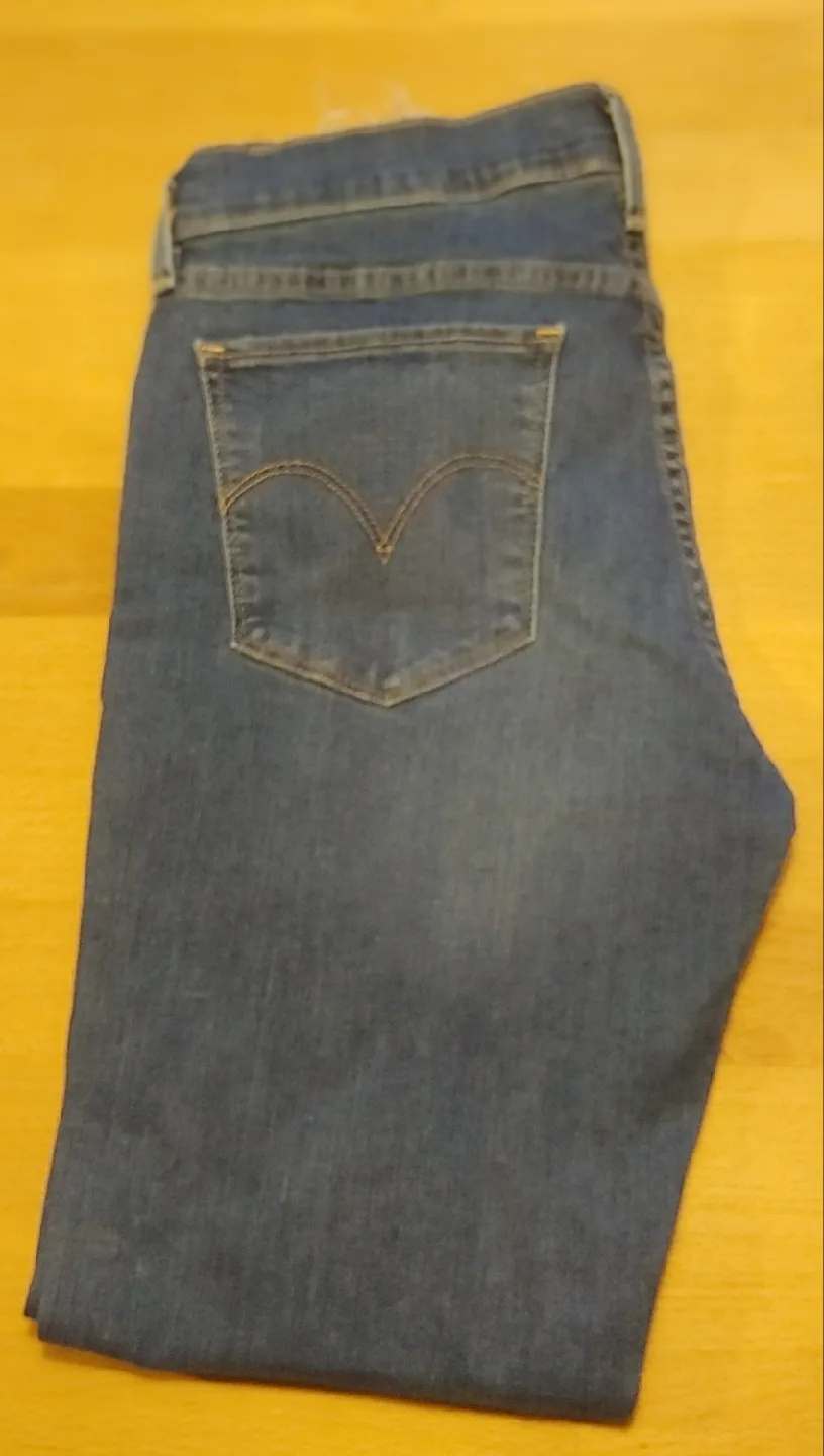 Womens Red Tab Jeans image indicator(5)