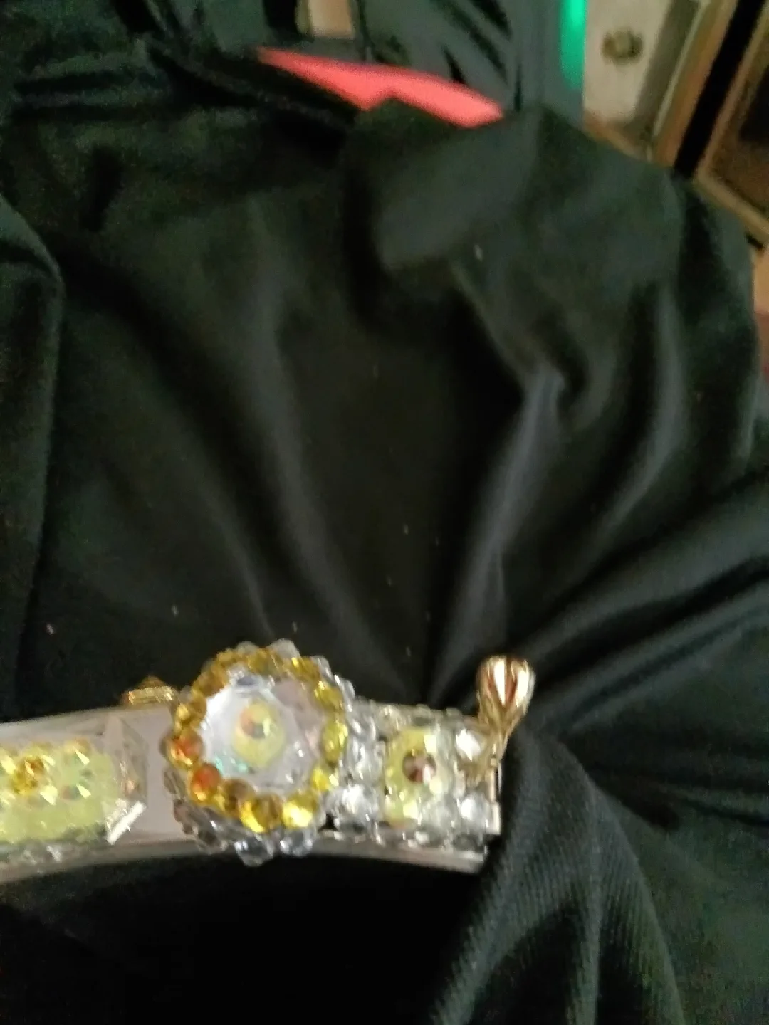 Vintage Rhinestone Eagle Belt Buckle image indicator(8)