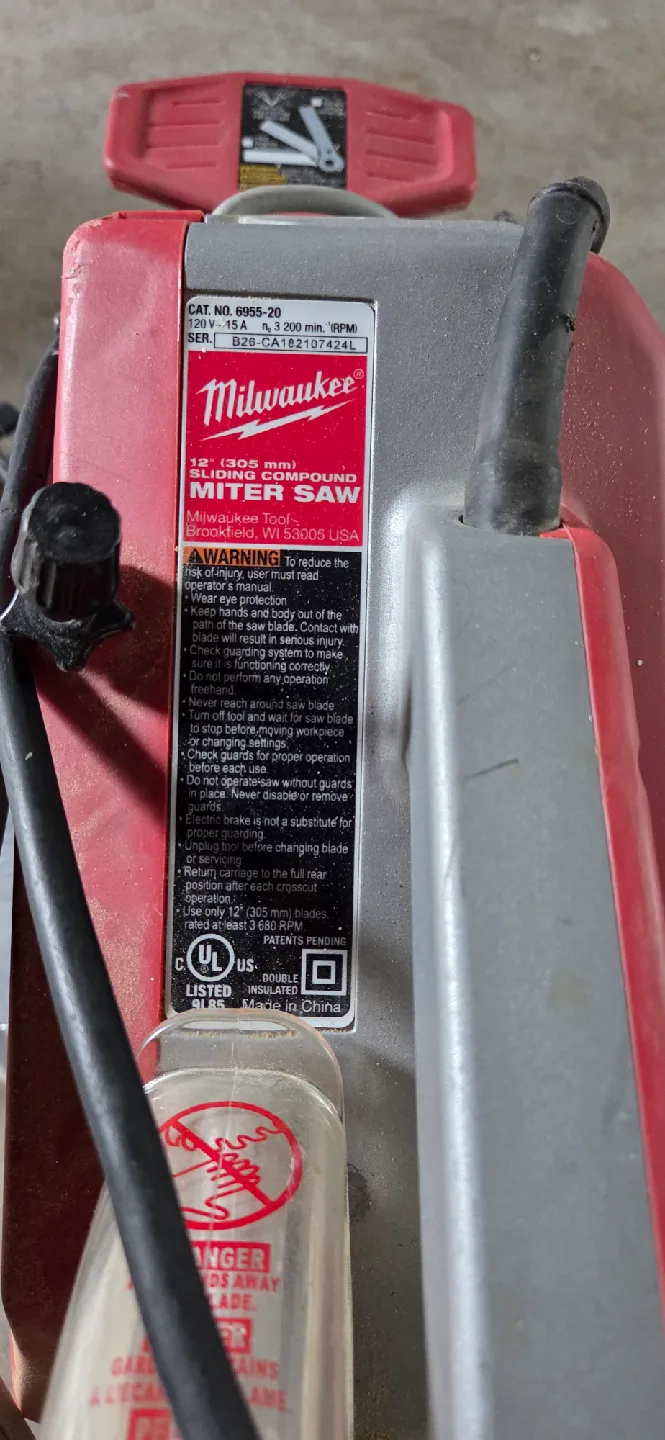 Milwaukee 12" Sliding Compound Miter Saw corded image indicator(7)