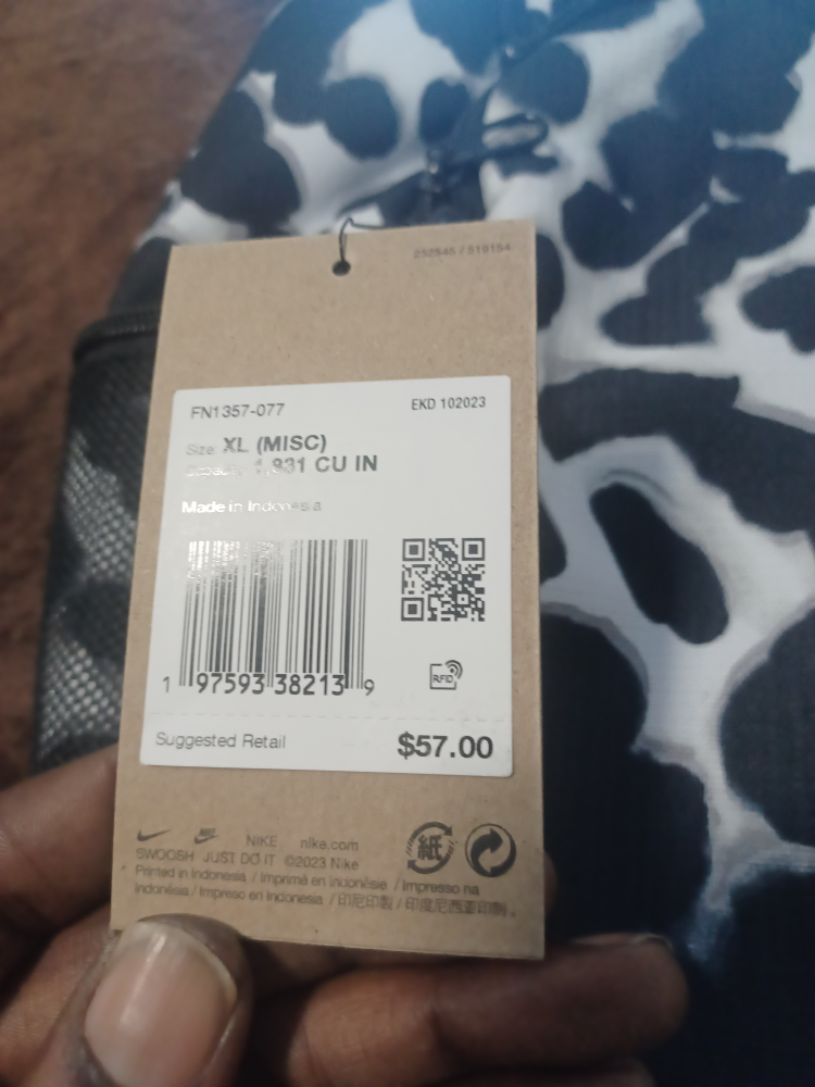 nike brasilia backpack camo size XL - photo 4