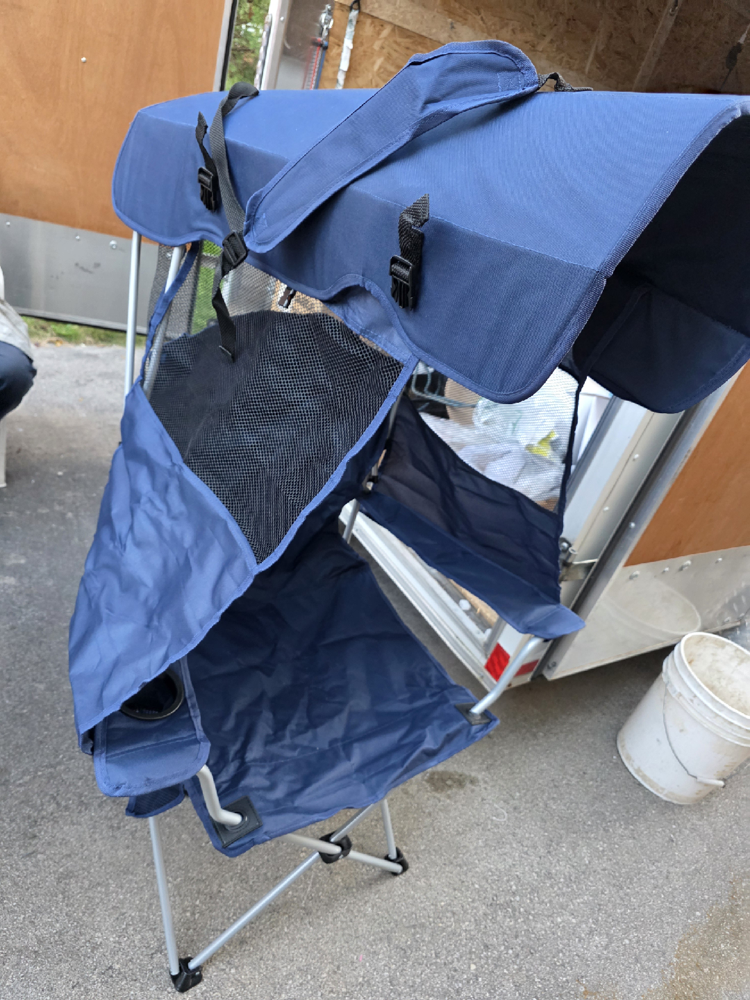 Blue Canopy Camping Chair - photo 3