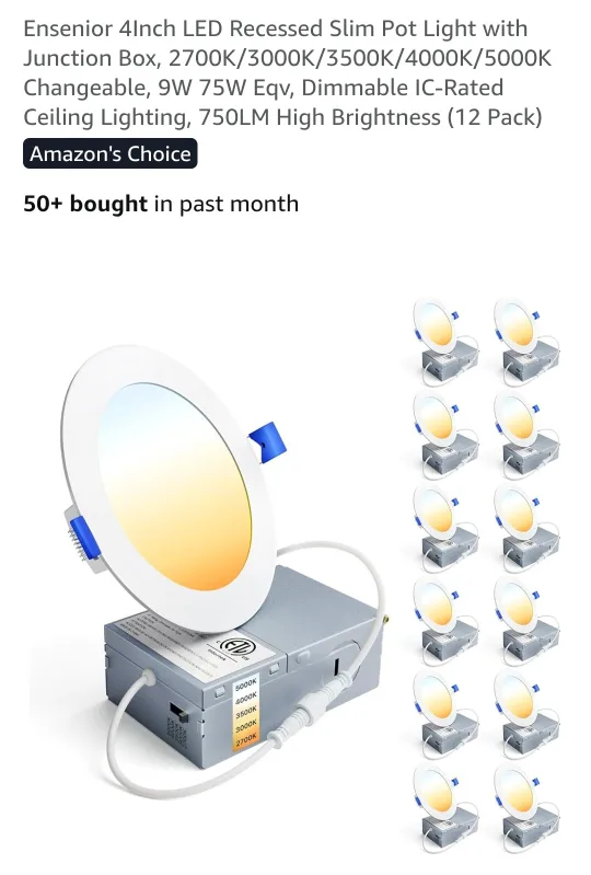 Available different types of spot lights
