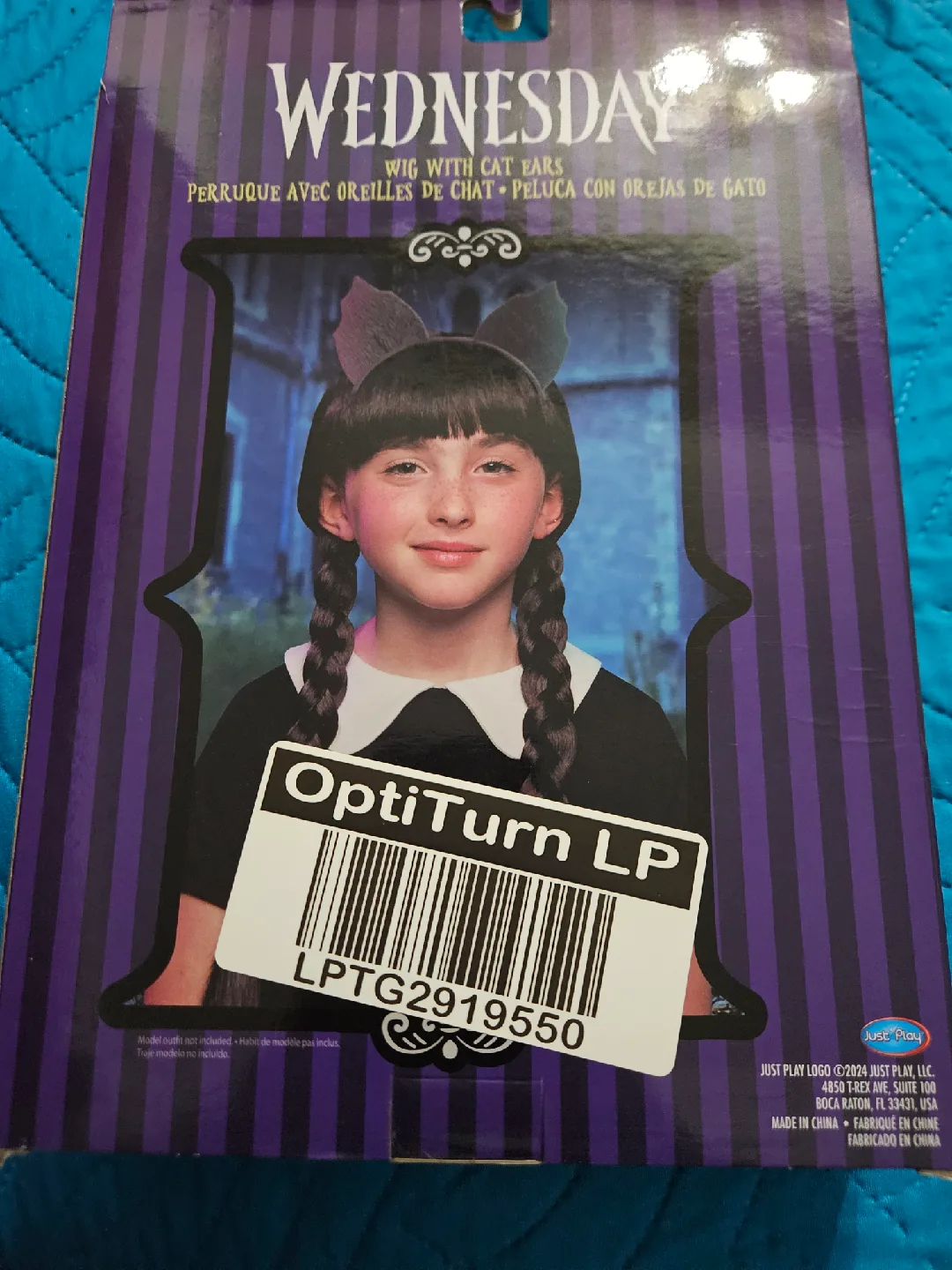 Wednesday Wig with Cat Ears - New in Box image indicator(2)