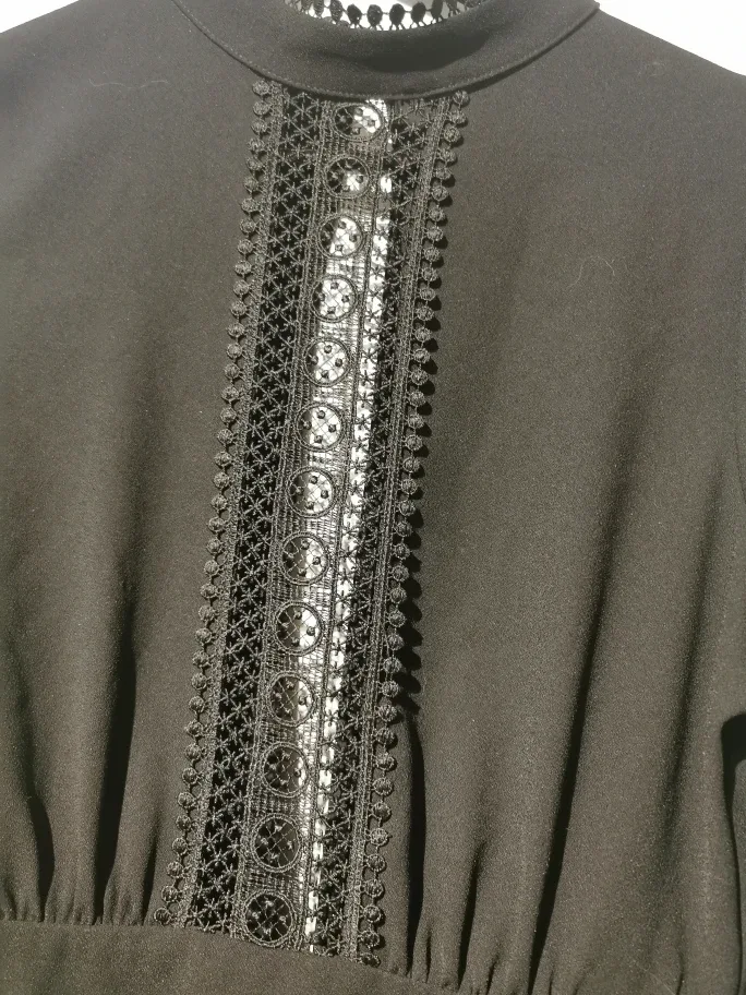 Zara medium lace detail romper image indicator(7)