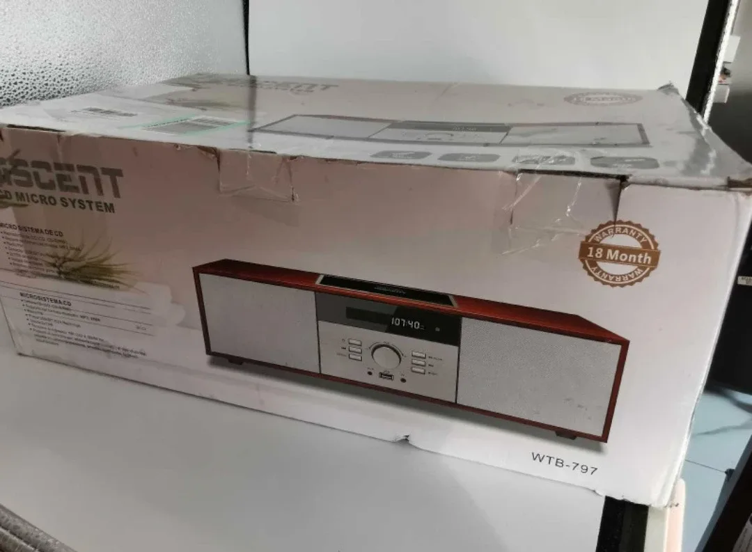 WISCENT Vintage Micro HiFi System WTB-797 image indicator(4)