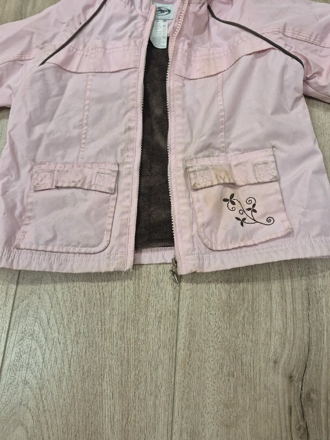 Sportek Pink Hooded Jacket - Size 3X image indicator(3)