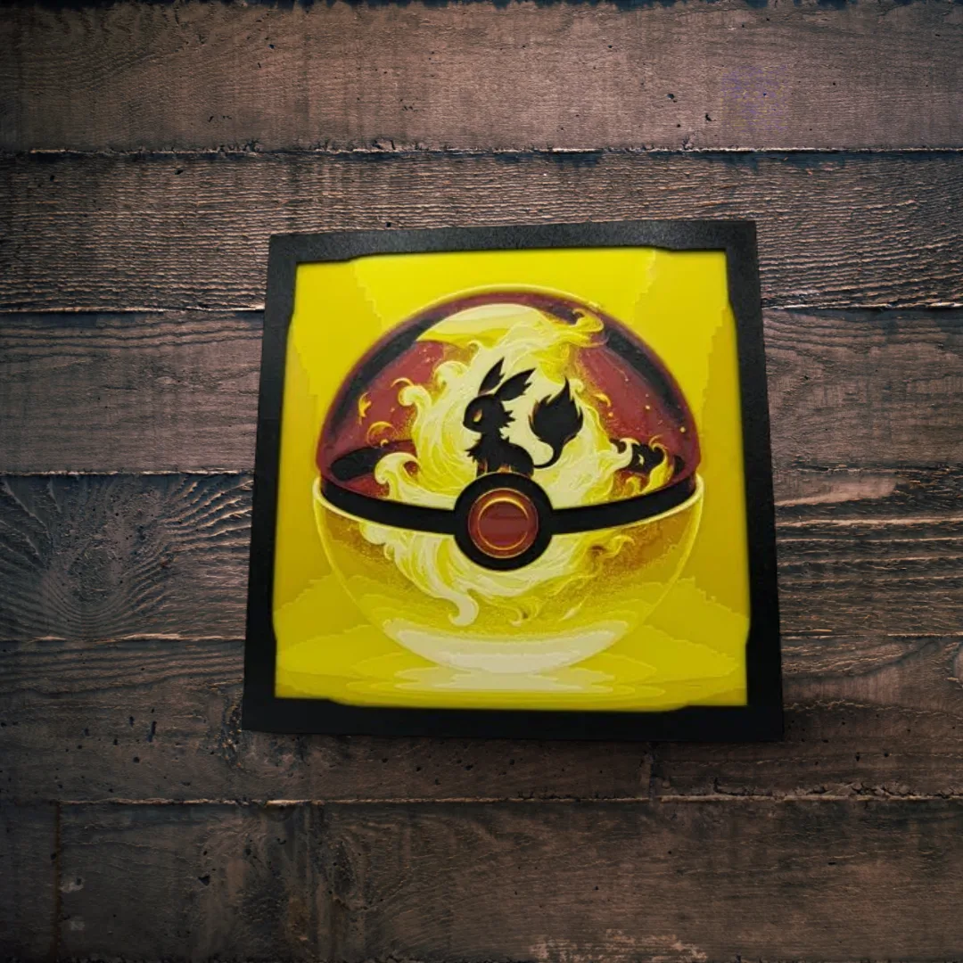Pokémon Framed Art - 3D Printed image indicator(3)
