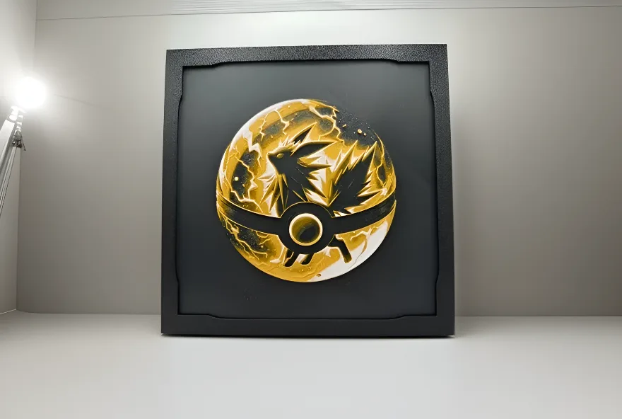 Pokémon Framed Art - 3D Printed image indicator(5)
